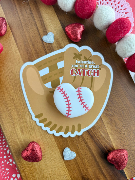 Baseball Cookie Card