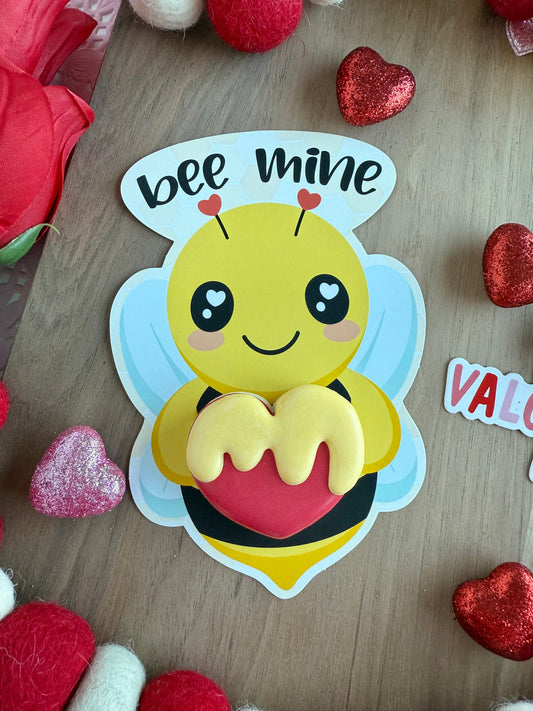 Bee Mine Cookie Card