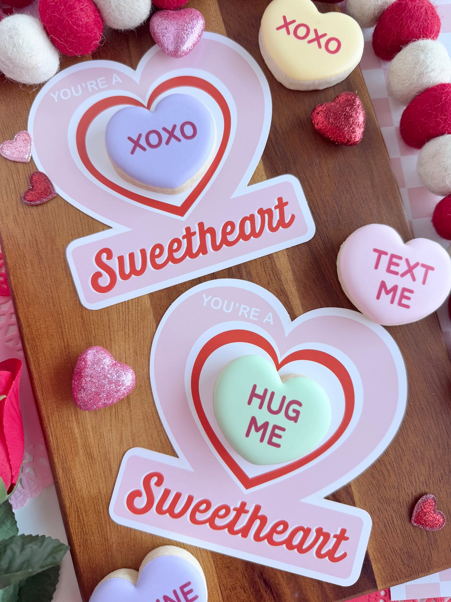 Sweetheart Cookie Card