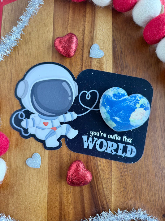 You're Outta This World Cookie Card